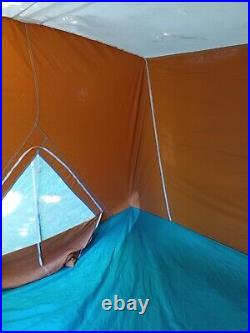 RARE Vintage Coleman Classic 11' X 10' Springbar Tent #8481B840- SUPER NICE