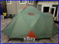 REI Co-op Base Camp 4 Person Family Mountain Tent 3 Season Retail $480