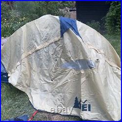 REI Half Dome 2 Plus Camping Tent Rainfly + Footprint 8' x 4.5 / 5 lbs 5 oz