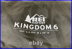 REI Kingdom 6 Forest Floor Deluxe Car Camping 6 Person Tent -Brand New with Tags