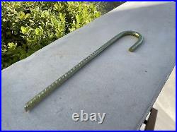 Rebar Stakes 12 Ground Anchors for Tents, Gardens, Fences Galvanized Steel