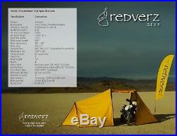 Redverz Series II Motorcycle Expedition Tent (Green) New in Box