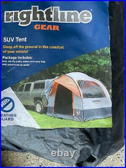 Rightline Gear SUV Tent 110907 In Excellent Condition Used Once