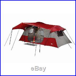 River Camping 10 Person Large Cabin Tent 18'x14' Family Fishing With Shelter New
