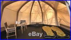 Robens AERO YURT Award Winning 8 Person Inflatable Poly Cotton Tent Shelter Tipi