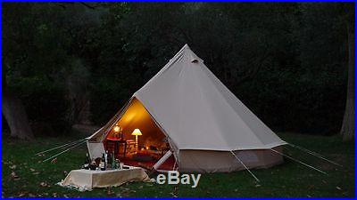 SIBLEY 500 Ultimate tent. Zipped Gsheet, Cotton Bell tent Yurt/Teepee Canvas New