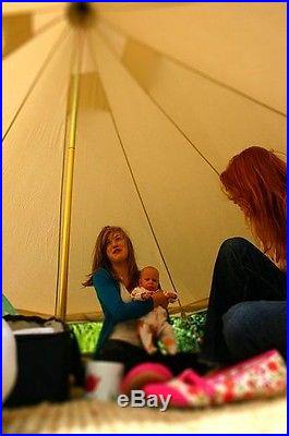 SIBLEY 500 Ultimate tent. Zipped Gsheet, Cotton Bell tent Yurt/Teepee Canvas New