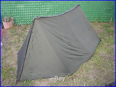 SINGLE MILITARY COMMANDO TENT WATERPROOF NYLON SHELTER HALF