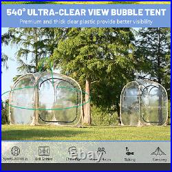SLSY 2-6 Person Sports Tent Pop Up Bubble Tent Instant Tent Shelter Gazebos