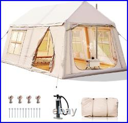 SLSY 8 Person Inflatable Camping Tent Blow Up Air Tent with Hand Pump Waterproof SLSY 8 Person Inflatable Camping Tent Blow Up Air Tent with Hand Pump Waterproof