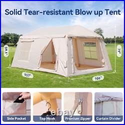 SLSY 8 Person Inflatable Camping Tent Blow Up Air Tent with Hand Pump Waterproof SLSY 8 Person Inflatable Camping Tent Blow Up Air Tent with Hand Pump Waterproof
