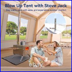 SLSY 8 Person Inflatable Camping Tent Blow Up Air Tent with Hand Pump Waterproof SLSY 8 Person Inflatable Camping Tent Blow Up Air Tent with Hand Pump Waterproof