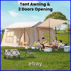 SLSY 8 Person Inflatable Camping Tent Blow Up Air Tent with Hand Pump Waterproof SLSY 8 Person Inflatable Camping Tent Blow Up Air Tent with Hand Pump Waterproof