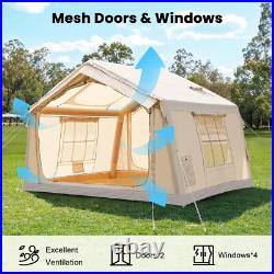 SLSY 8 Person Inflatable Camping Tent Blow Up Air Tent with Hand Pump Waterproof SLSY 8 Person Inflatable Camping Tent Blow Up Air Tent with Hand Pump Waterproof