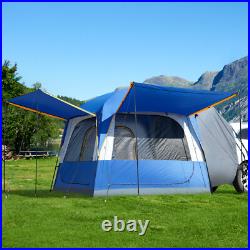SUV Camping Tent with Rainfly Double Door Dual-Use CUV Car Tent for 4-6 Person SUV Camping Tent with Rainfly Double Door Dual-Use CUV Car Tent for 4-6 Person