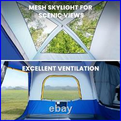 SUV Camping Tent with Rainfly Double Door Dual-Use CUV Car Tent for 4-6 Person SUV Camping Tent with Rainfly Double Door Dual-Use CUV Car Tent for 4-6 Person