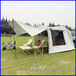 SUV Car Rear Extension Tent for Camping, Foldable UV-Proof Tent Road Trip Tent