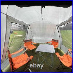 SUV Car Rear Extension Tent for Camping, Foldable UV-Proof Tent Road Trip Tent