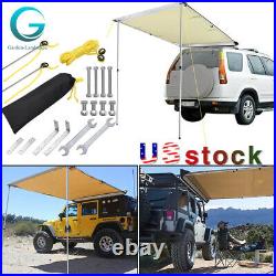 SUV Tent Car Camping Travel Shelter Outdoor Sunshade Side Canopy Awning Rooftop