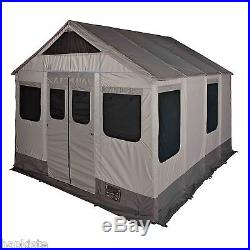 Safari Cabin Tent Large Outdoor Survival Shelter 8 Person Camping House 120sq Ft