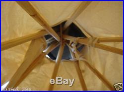 Sami Lavvu- 12 ft/3.6m Sunforger-Fire, Mildew, Water Resistant (tipi/tepee/yurt)