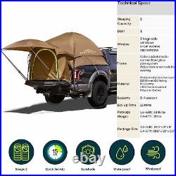 SavvyCraft Waterproof Pickup Truck Bed tent for full and compact truck beds