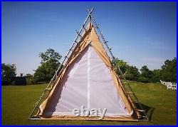 Scout Tent Triangle Teepee Camping Tent Single PolyesterLayer Cotton tipi tent