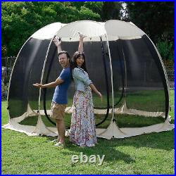 Screen House Room Outdoor Camping Tent Canopy Pop Up Gazebo for Patio