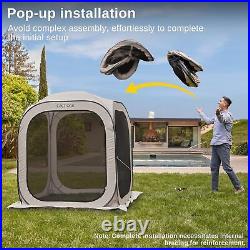 Screen House Tent Pop-Up Portable Screen Room Canopy Instant Screen Tent 6