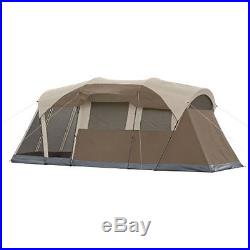Screened Coleman Weathermaster 6 Person Tent Camping New Room Hiking Family