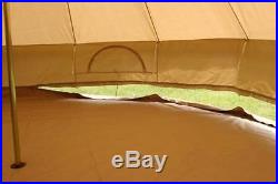Sibley 600 Twin Ultimate Tent Large ZIG Glamping Tent Thick Bathtub Floor