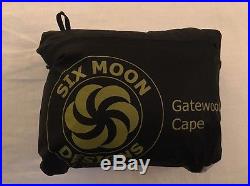 Six Moons Designs Gatewood Cape Tent Gray Factory Seam Sealed Nwot $159