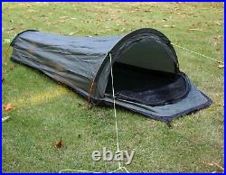 Small Lightweight 1 One Man Person Camo Army Military Hiking Bivy Sack Camp Tent