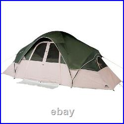 Spacious 08 Person Cabin Tent Portable Instant Outdoor Camping Shelter Rainfly