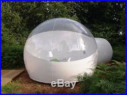 Stargaze Outdoor Single Tunnel Inflatable Bubble Camping Tent Half-n-half Look