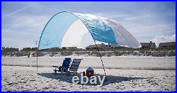 Sunsail Premium Beach Shade Tent UV 50+ Protection Easy Setup Spacious 120
