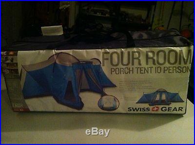 SwissGear 10 Person Four Room Porch Tent cost $220 at Target