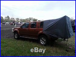 TENT TO SUIT ANY DUAL CAB STYLESIDE UTE WITH A CANOPY IN GREY SIMPLE SETUP