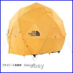 THE NORTH FACE Geodome 4 Yellow Tent NV21800 with special storage bag Used THE NORTH FACE Geodome 4 Yellow Tent NV21800 with special storage bag Used