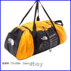 THE NORTH FACE Geodome 4 Yellow Tent NV21800 with special storage bag Used THE NORTH FACE Geodome 4 Yellow Tent NV21800 with special storage bag Used