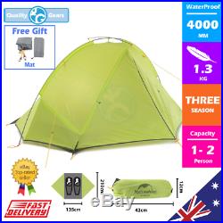 Taga 2 Person Tent Lightweight Camping Hiking 1.37kg Waterproof Quality Outdoor