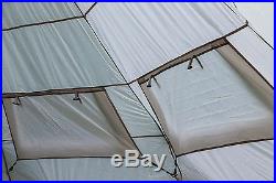 Tahoe Gear Bighorn XL 12-Person 18' x 18' Teepee Cone Shape Camping Tent