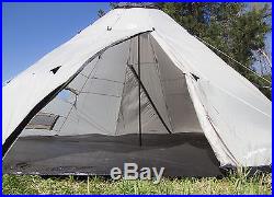 Tahoe Gear Bighorn XL 12-Person 18' x 18' Teepee Cone Tent TGT-BighornXL-12