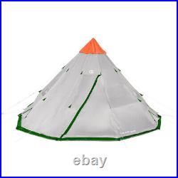 Tahoe Gear Bighorn XL 18 x 18 Feet 12 Person Teepee Cone Shape Camping Tent