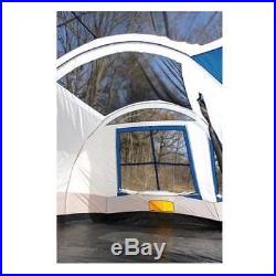 Tahoe Gear Gateway 12-Person Deluxe Cabin Tent, Navy Blue Open Box