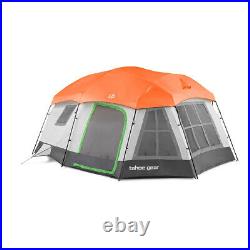Tahoe Gear Ozark 16 Person 3 Season Family Cabin Tent, Beige (Open Box)