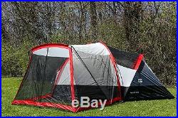 Tahoe Gear Zion 9 Person Three Season Family Tent with Screen Porch