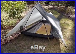 Tarptent ProTrail Ultralight Tent, with Tarptent poles and a Tavel ground cloth