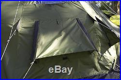 Teepee Tent 6 Person Family Camping Military Hiking Outdoor Survival Green