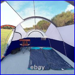 Tent 8 Person Camping Tents, Weather Resistant Family Tent, 5 Large Mesh Windows